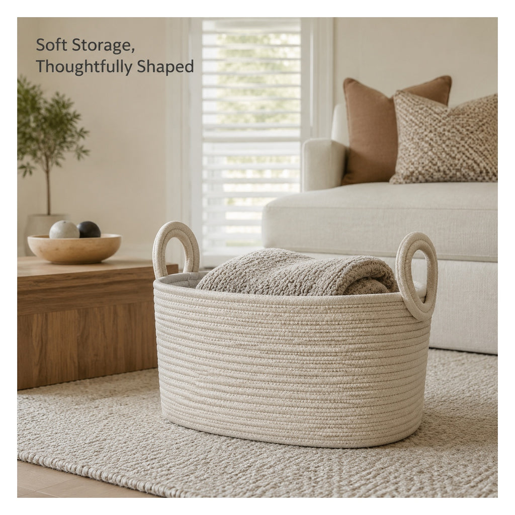 LoopNest Woven Storage Basket