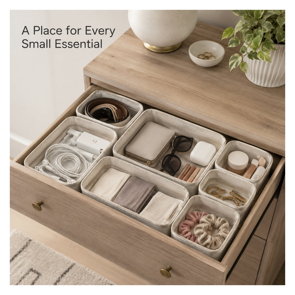 Modular Drawer Organizer Set