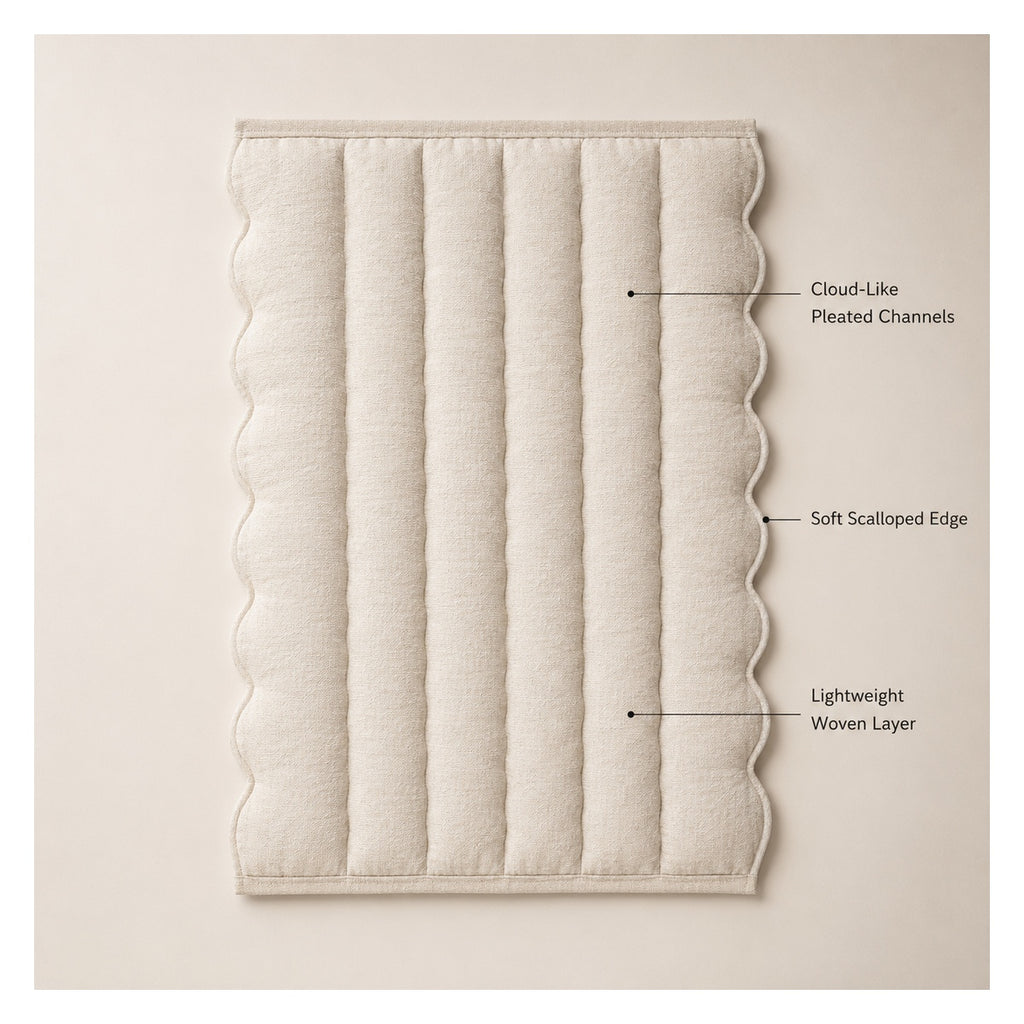 CloudFold Bedside Throw