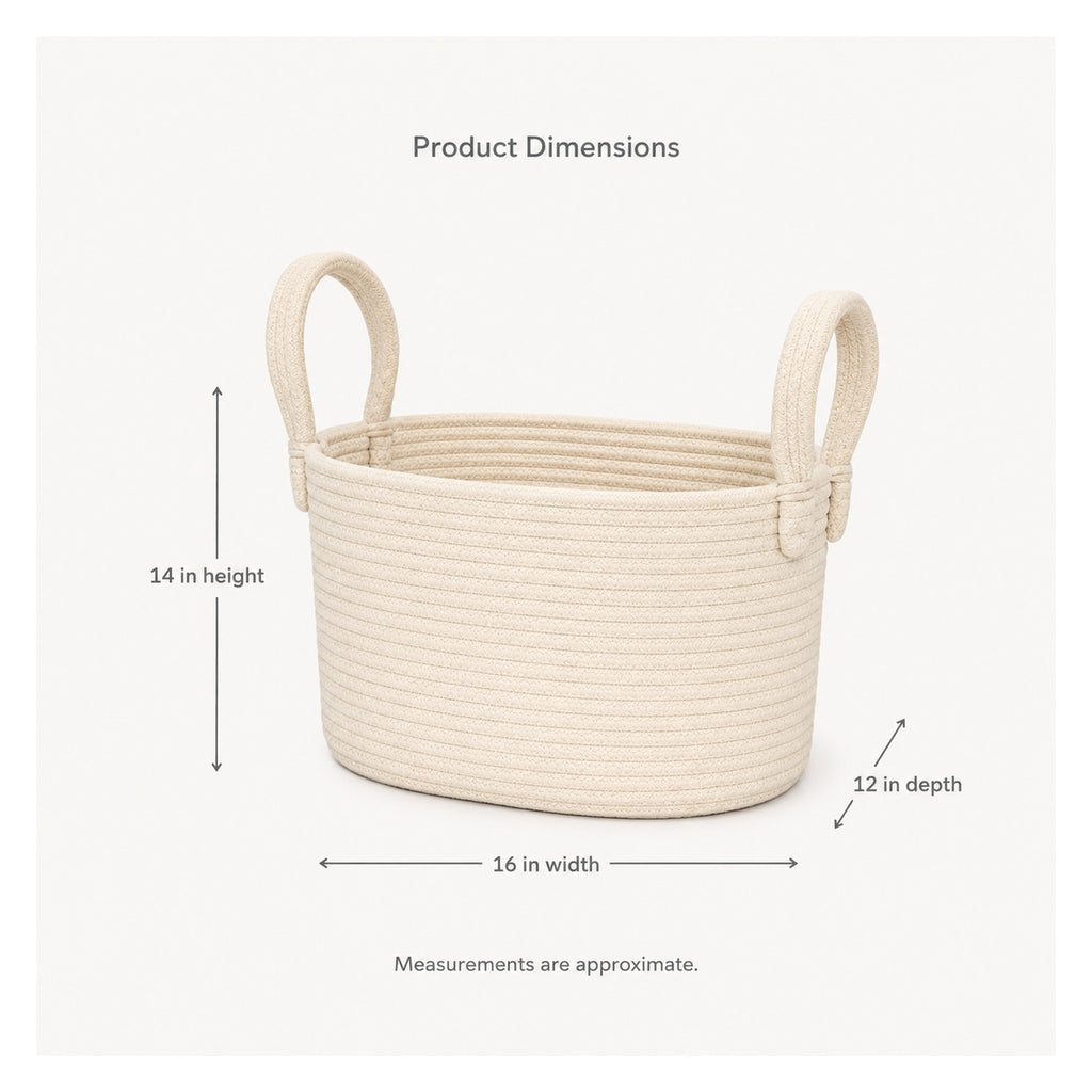 LoopNest Woven Storage Basket