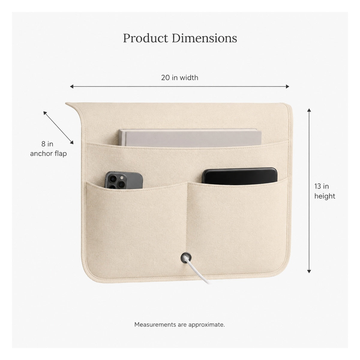 PanelPocket Bedside Caddy