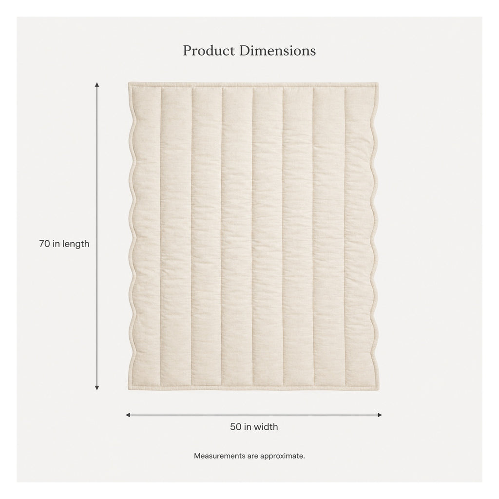 CloudFold Bedside Throw