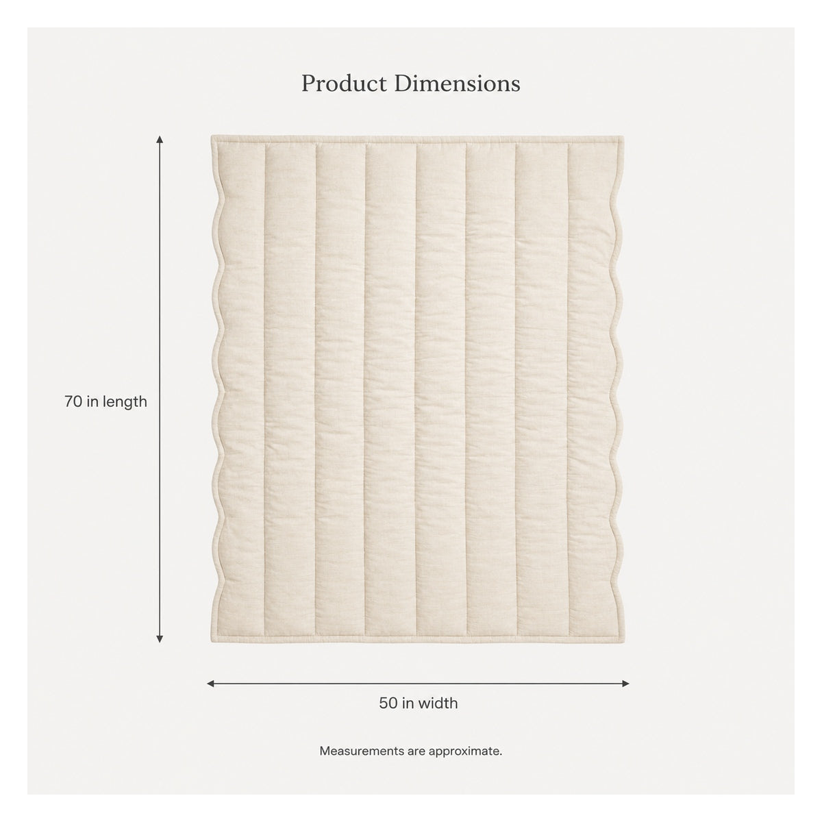 CloudFold Bedside Throw