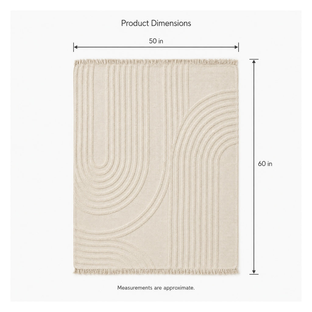 Contour Weave Throw Blanket