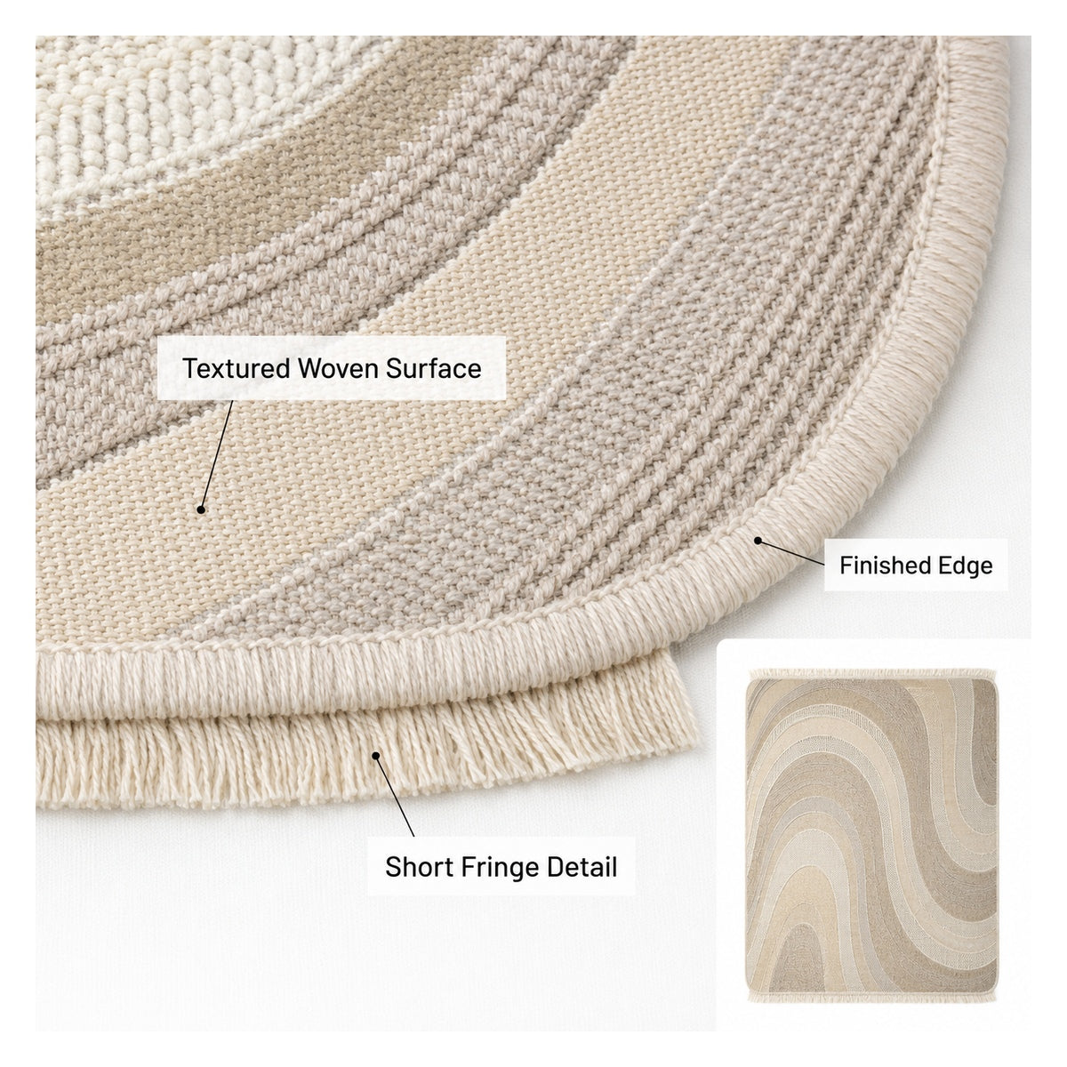 Contour Weave Throw Blanket