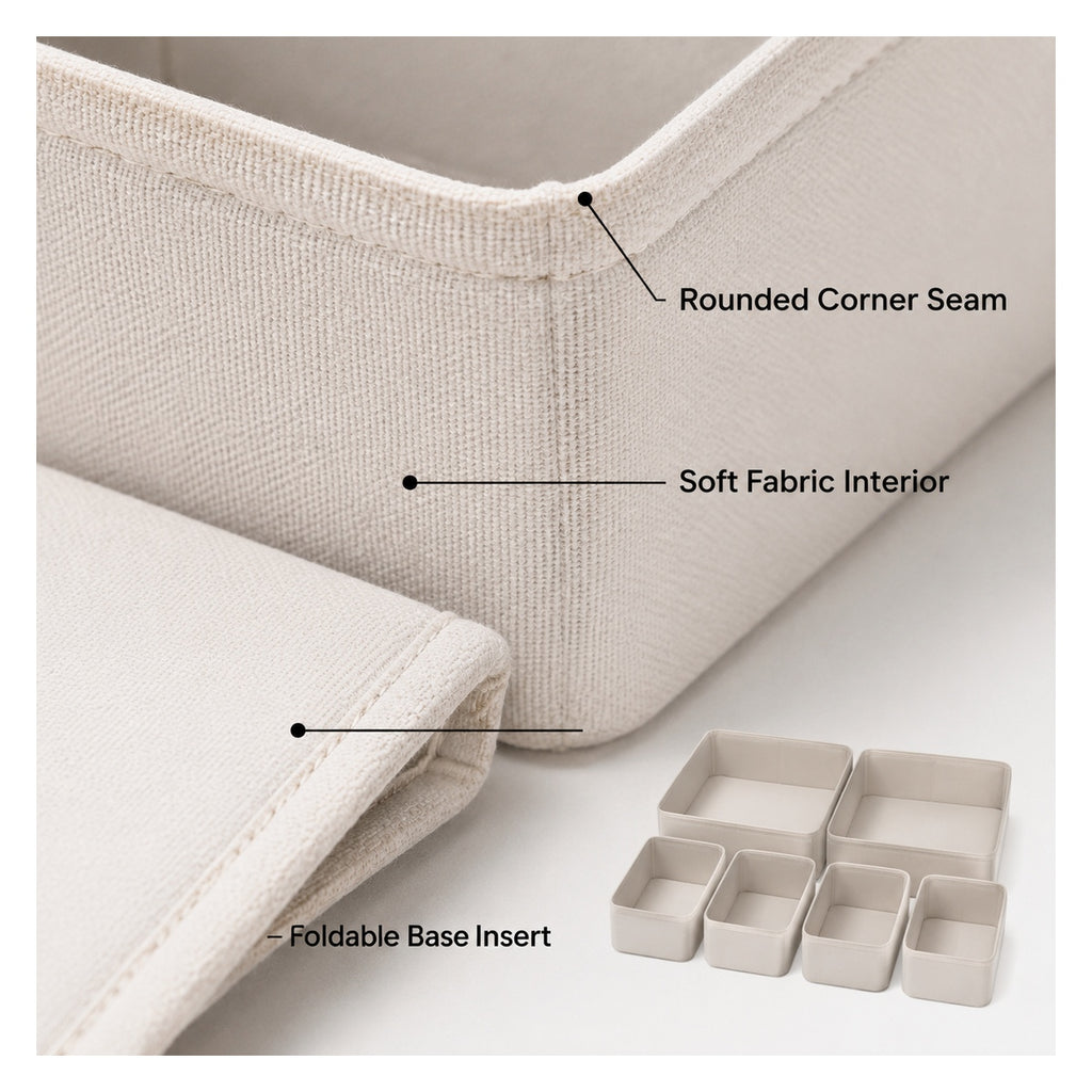 Modular Drawer Organizer Set