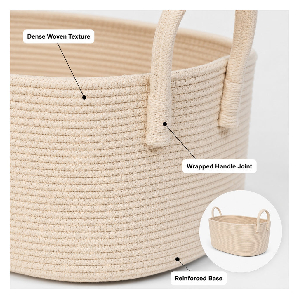 LoopNest Woven Storage Basket