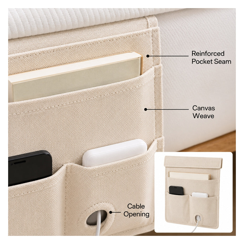PanelPocket Bedside Caddy