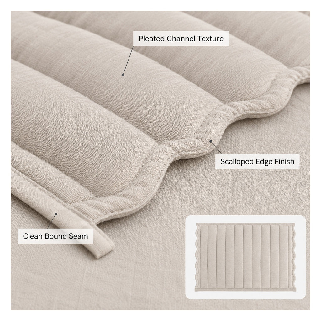 CloudFold Bedside Throw