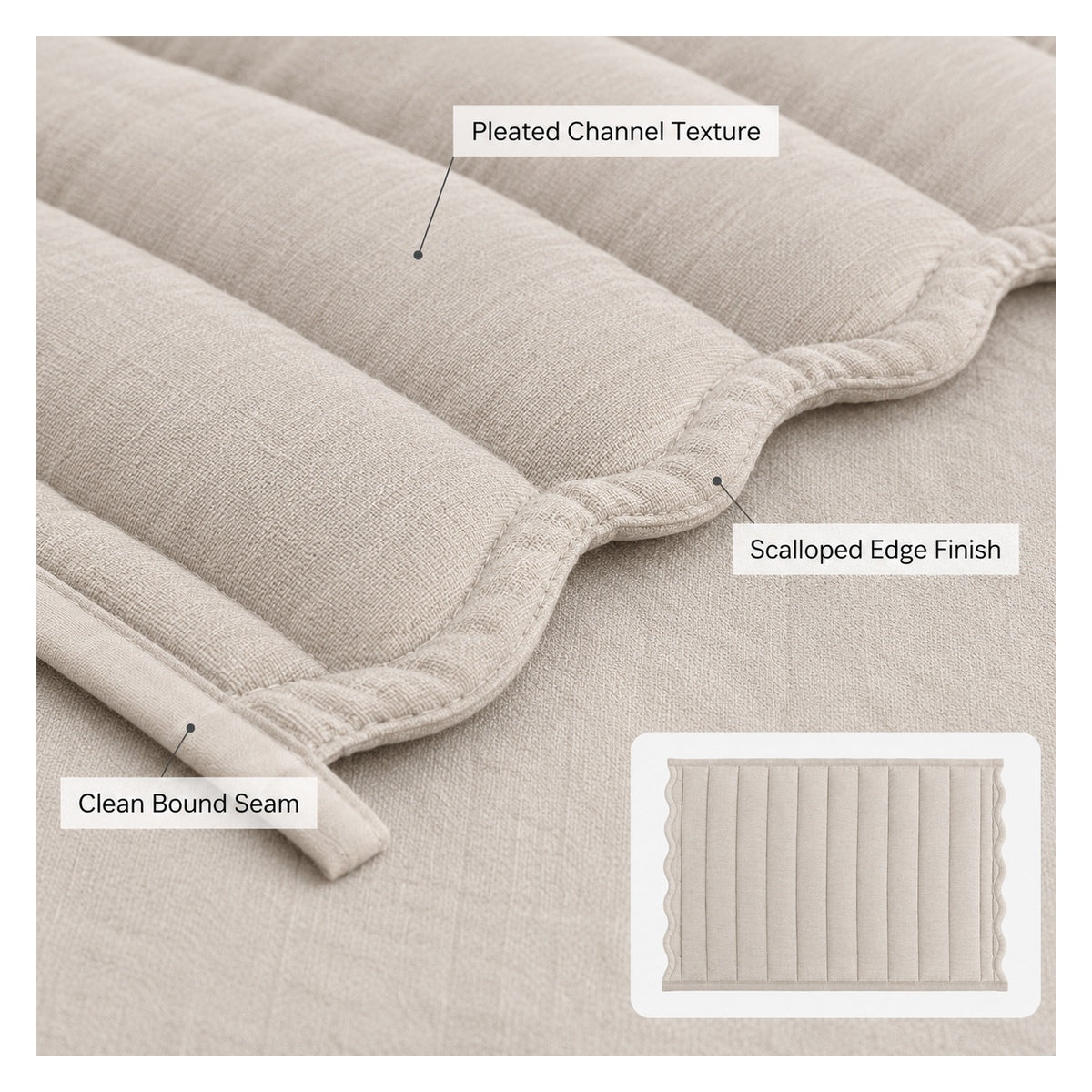 CloudFold Bedside Throw